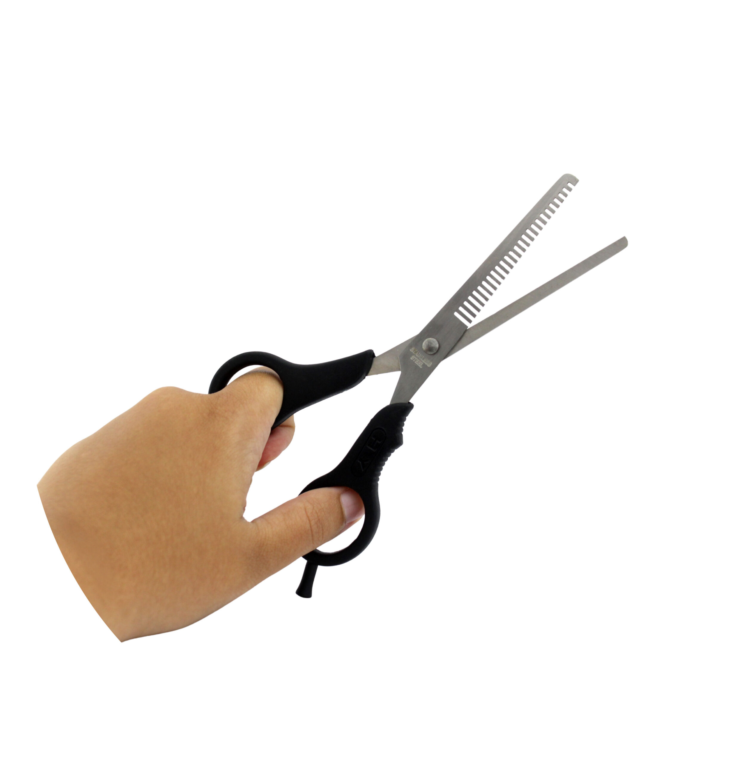 TESOURA DENTADA PARA BARBEARIA