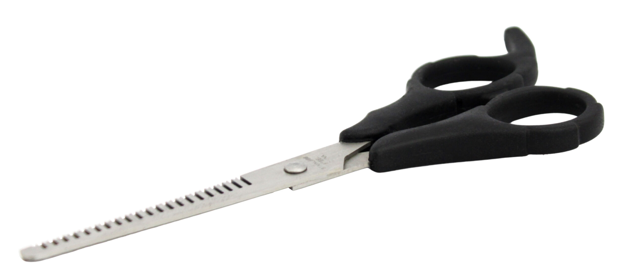 KIT TESOURAS PARA BARBEARIA (1 TESOURA LISA E 1 TESOURA DENTADA,