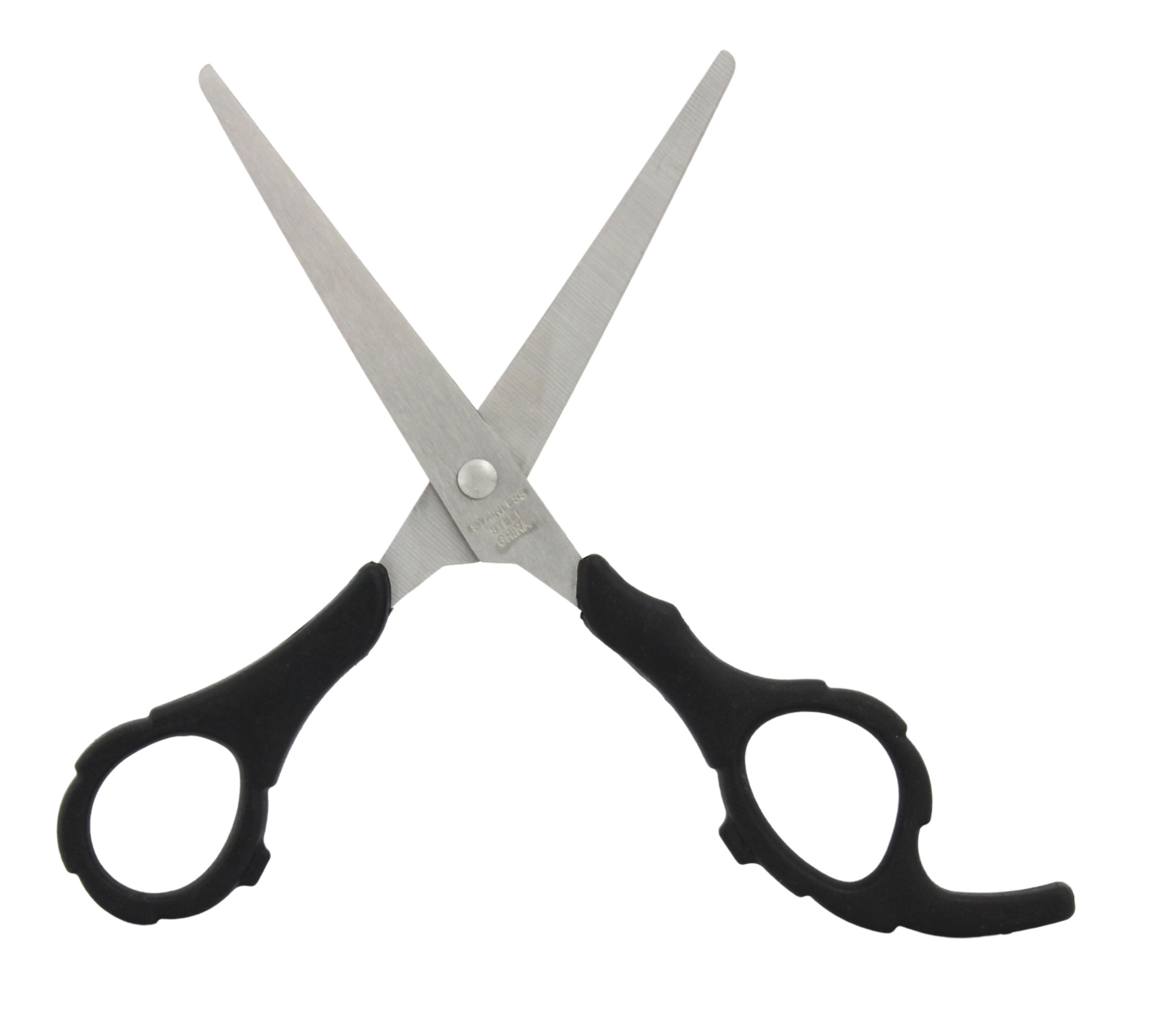 KIT TESOURAS PARA BARBEARIA (1 TESOURA LISA E 1 TESOURA DENTADA,