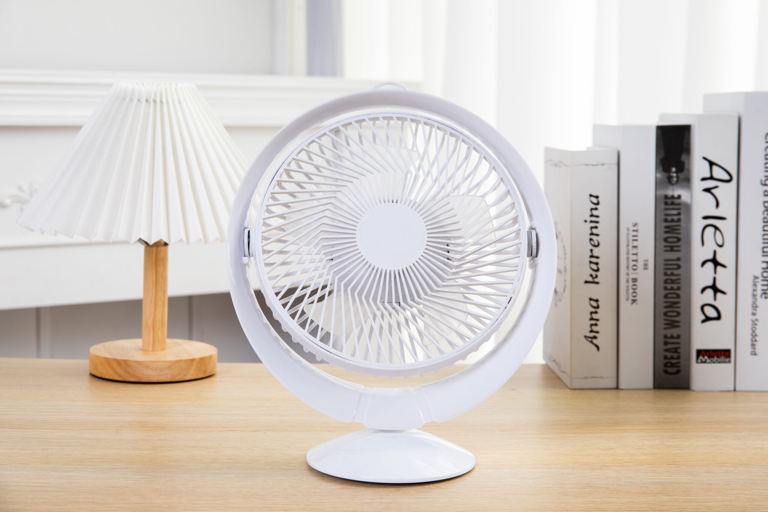 MINI VENTILADOR DE MESA USB, 2 VELOCIDADES