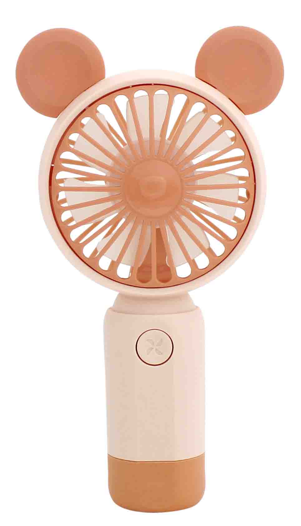 MINI VENTILADOR RECARREGÁVEL COM CABO USB, 2 VELOCIDADES