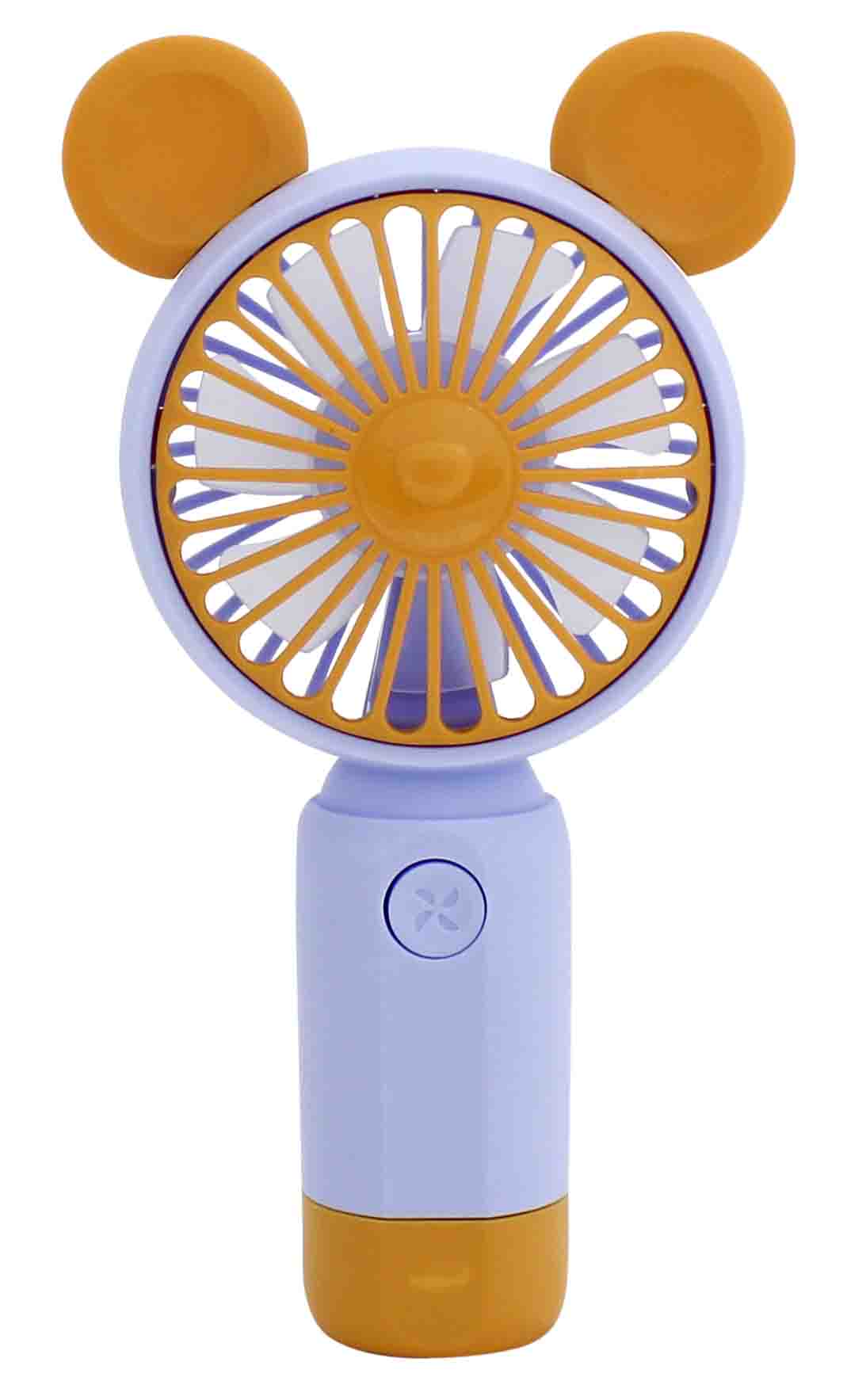 MINI VENTILADOR RECARREGÁVEL COM CABO USB, 2 VELOCIDADES