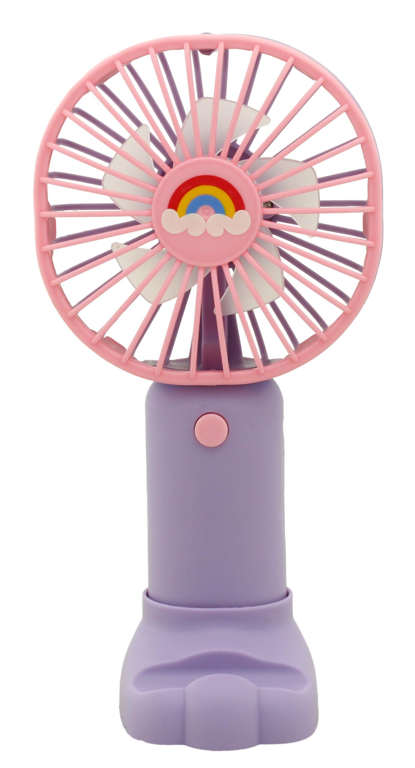 MINI VENTILADOR RECARREGÁVEL E PORTÁTIL COM CABO USB (INCLUSO)