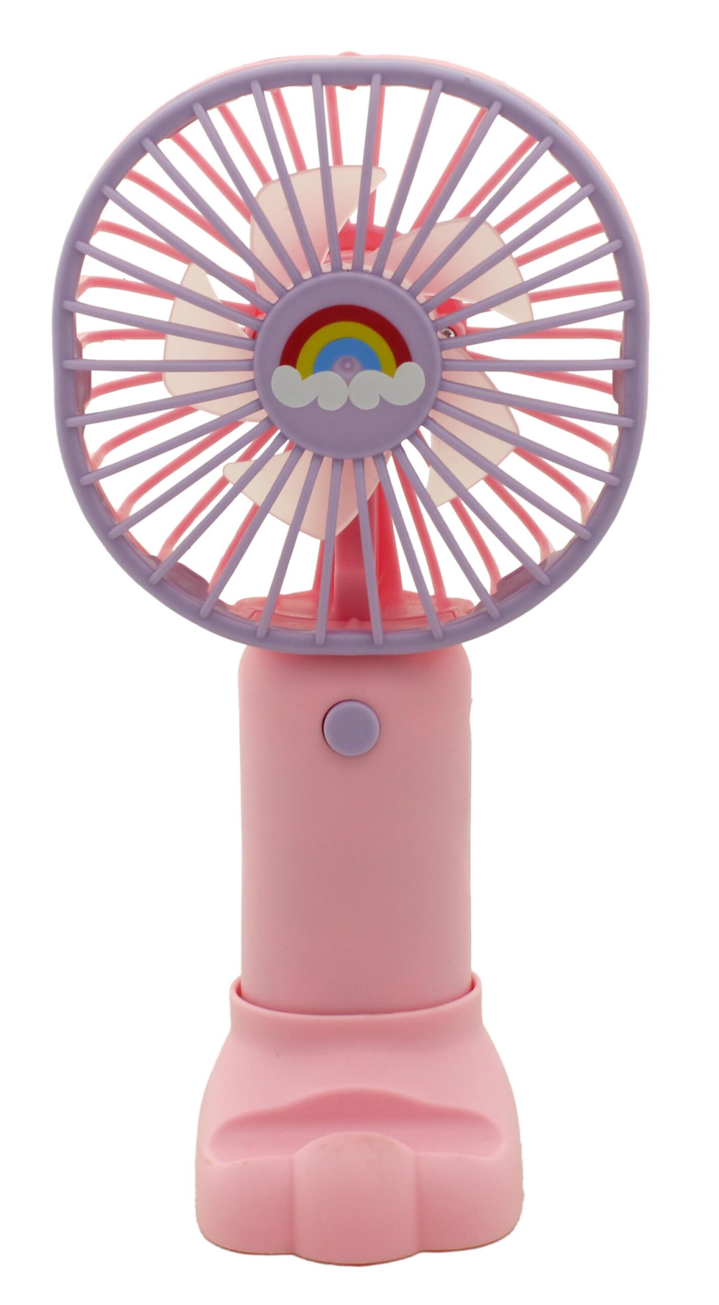 MINI VENTILADOR RECARREGÁVEL E PORTÁTIL COM CABO USB (INCLUSO)