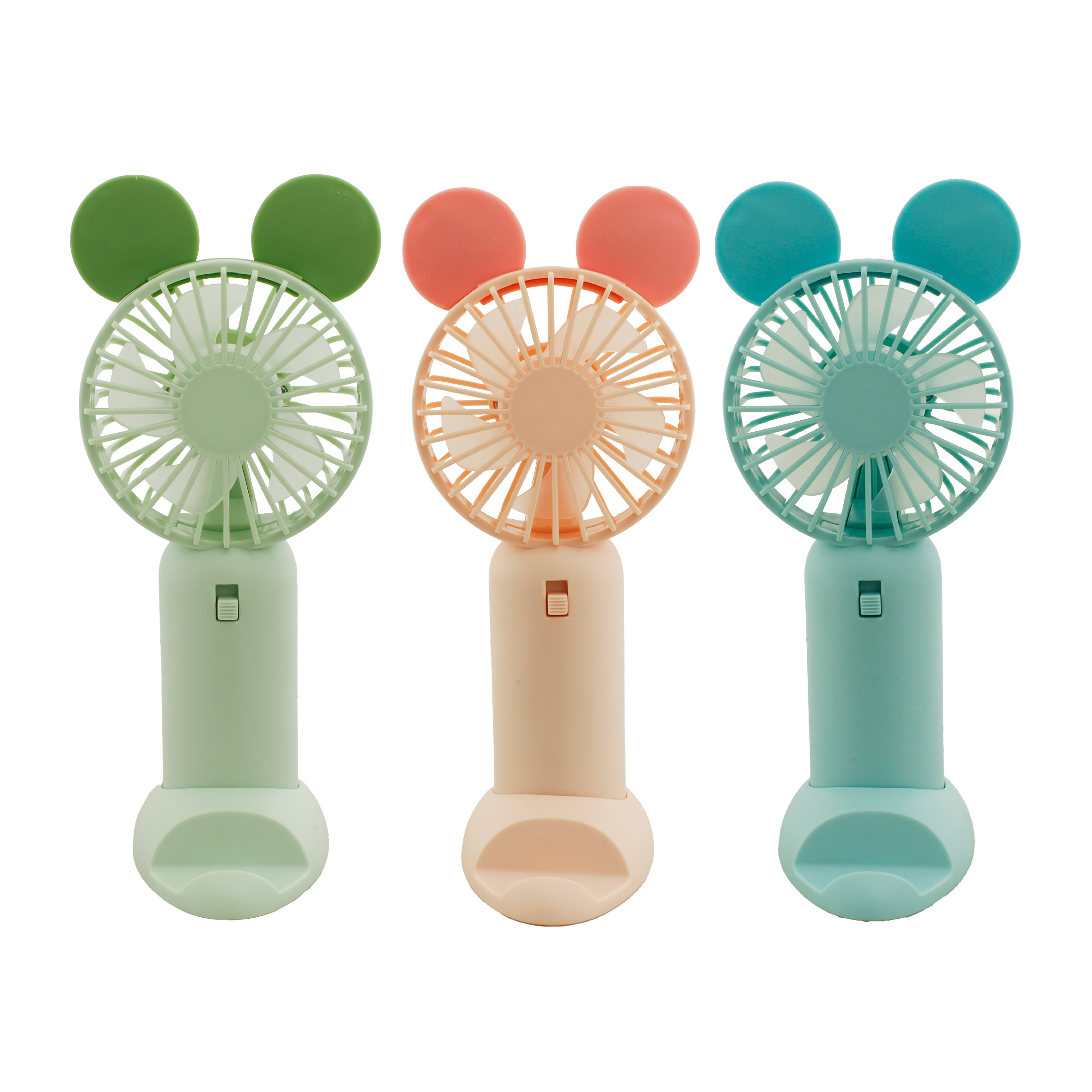 MINI VENTILADOR RECARREGÁVEL E PORTÁTIL COM CABO USB (INCLUSO)