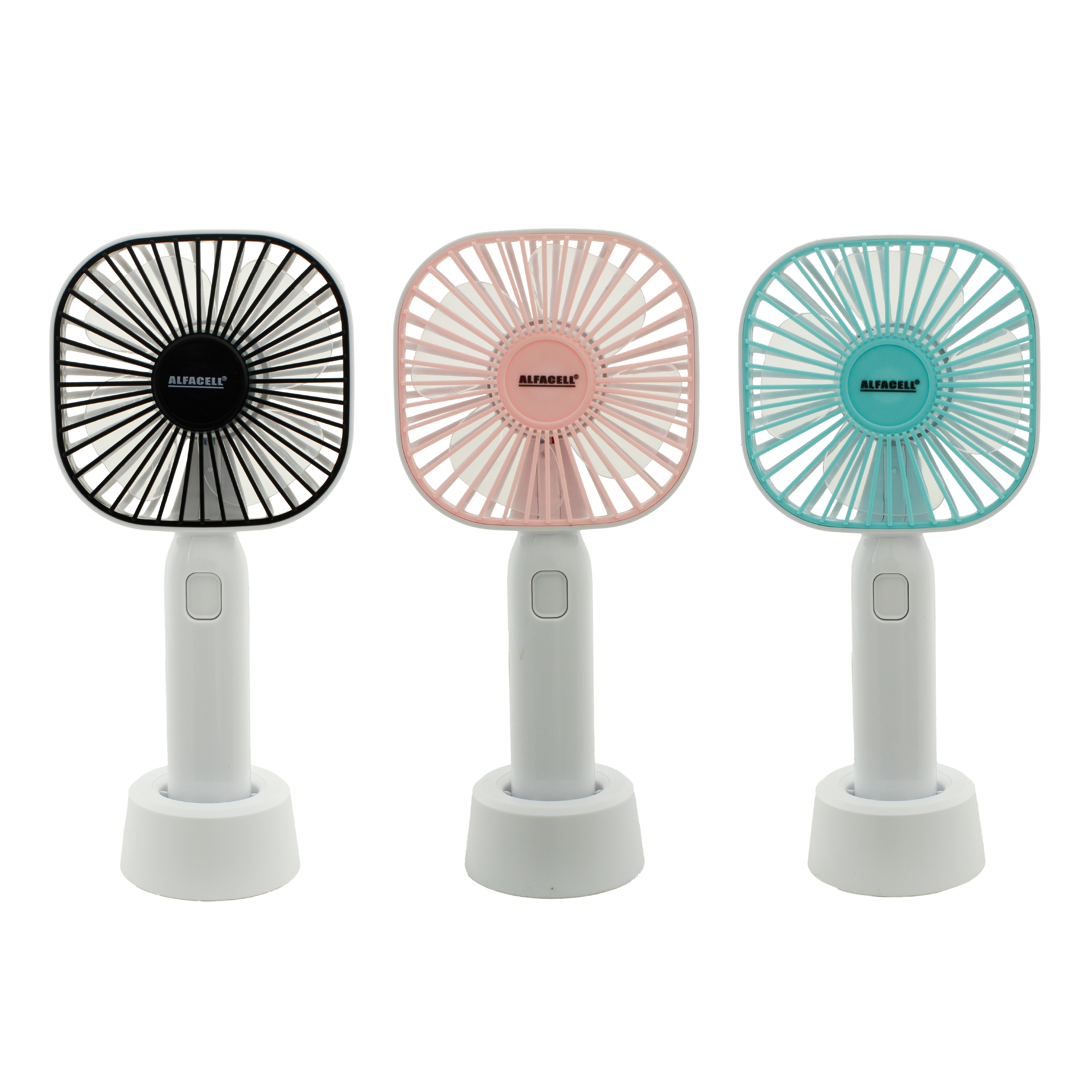MINI VENTILADOR RECARREGÁVEL E PORTÁTIL COM CABO USB (INCLUSO)