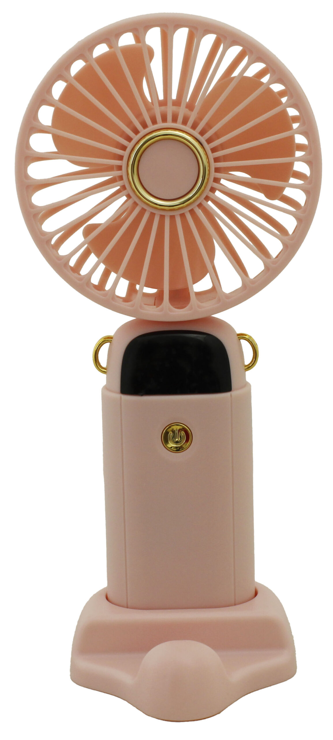 MINI VENTILADOR RECARREGÁVEL E PORTÁTIL, COM ALÇA, COM CABO USB (INCLUSO)
