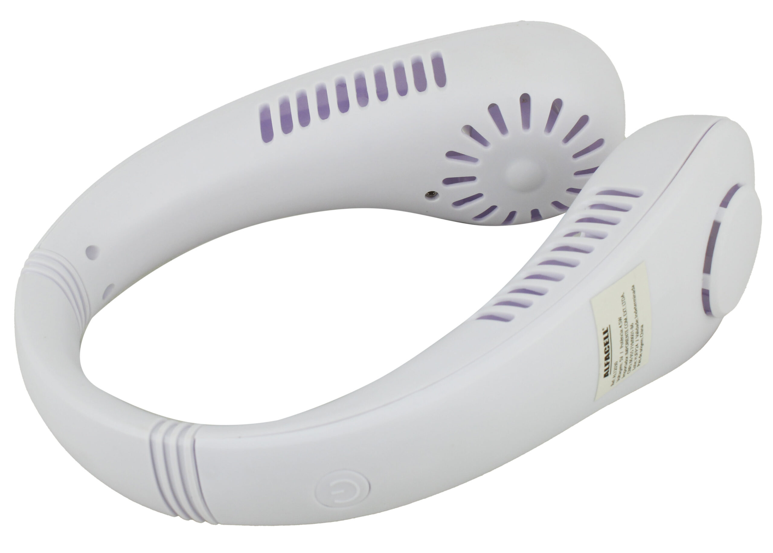 MINI VENTILADOR DE PESCOÇO, RECARREGÁVEL E PORTÁTIL COM CABO USB (INCLUSO)