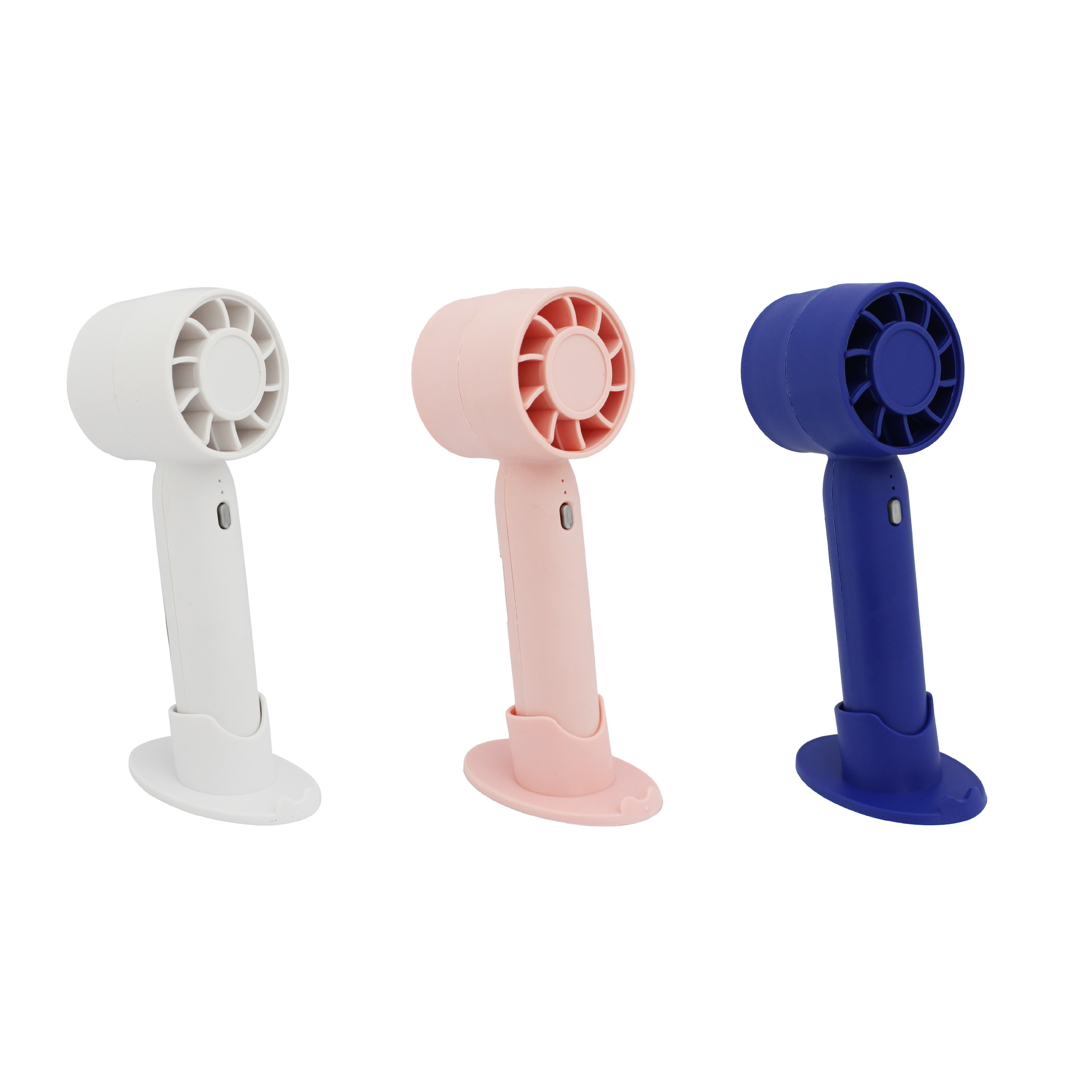 MINI VENTILADOR DE MESA RECARREGÁVEL E PORTÁTIL COM CABO USB (INCLUSO) 1 VELOCIDADE