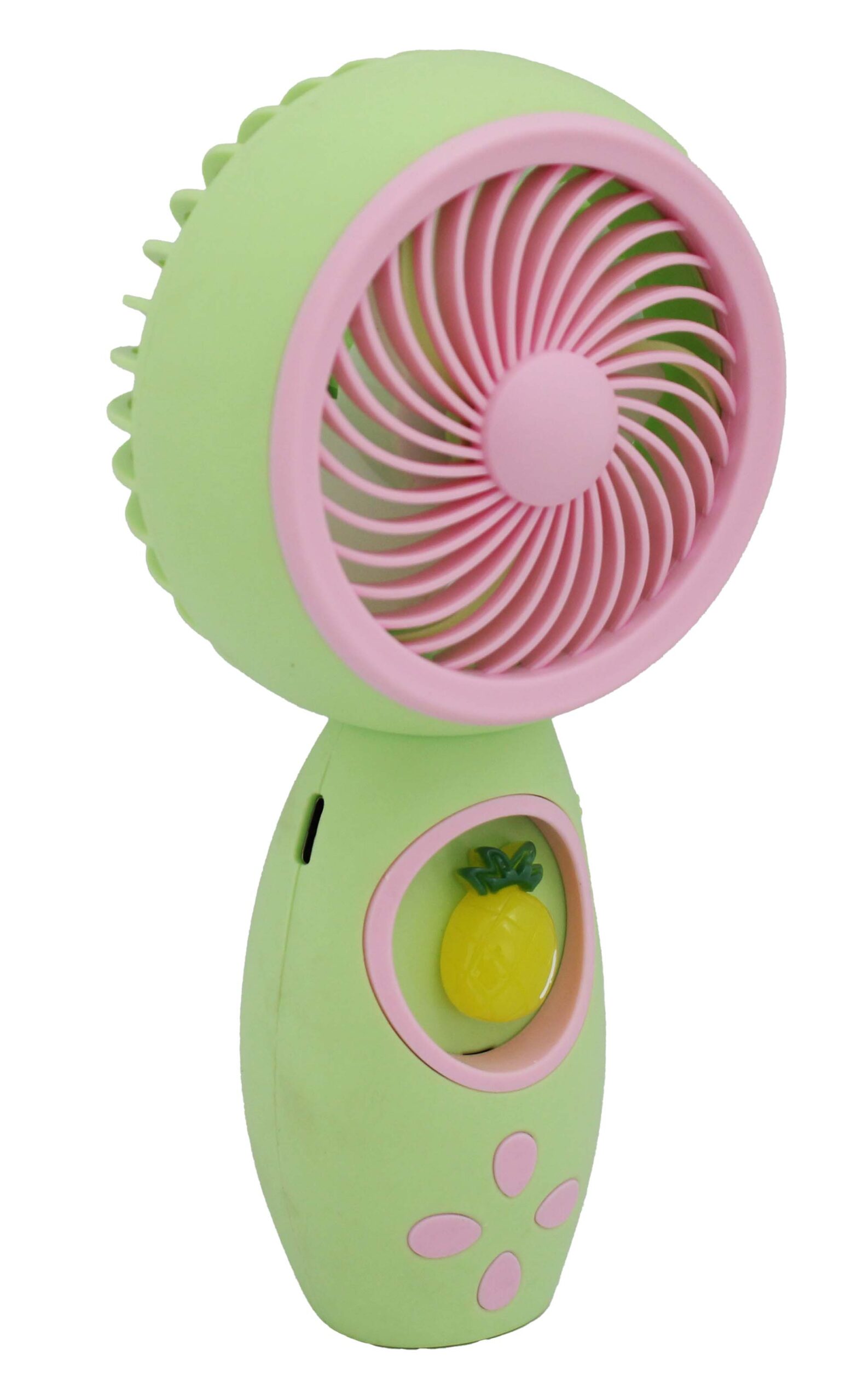 MINI VENTILADOR DE MESA RECARREGÁVEL E PORTÁTIL COM CABO USB (INCLUSO), 1 VELOCIDADE