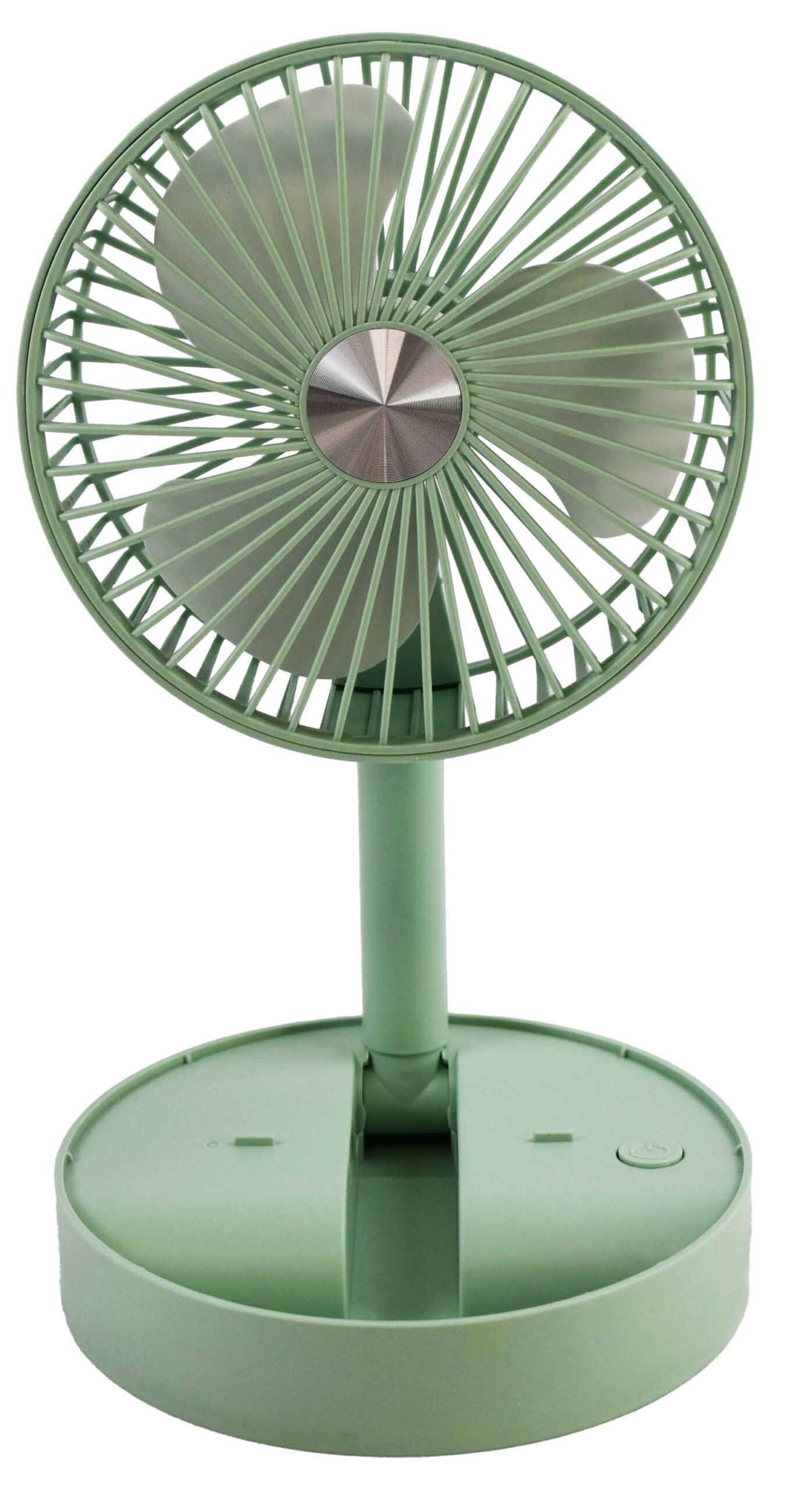 MINI VENTILADOR DE MESA RECARREGÁVEL E PORTÁTIL COM CABO USB (INCLUSO) 3 VELOCIDADES