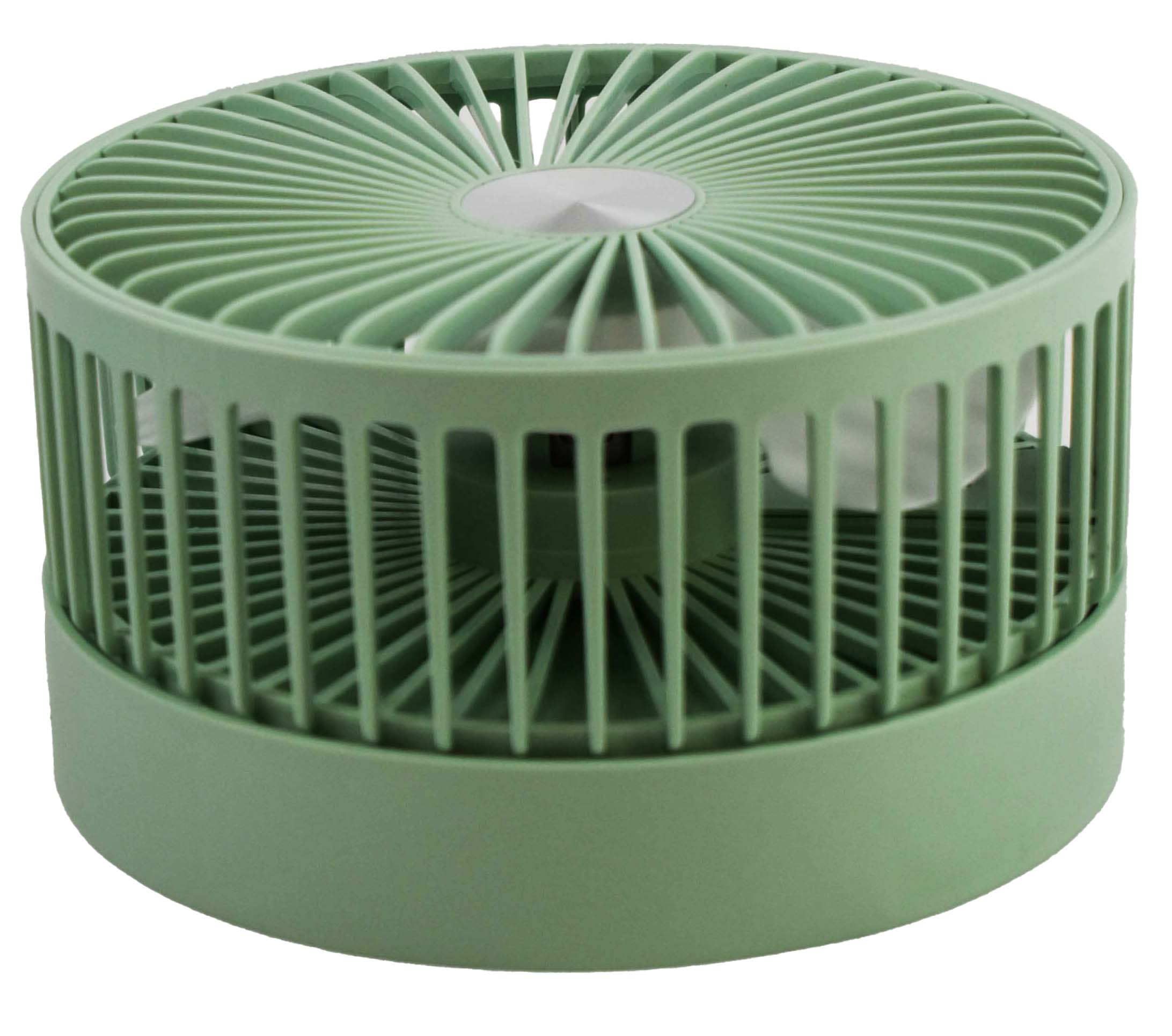 MINI VENTILADOR DE MESA RECARREGÁVEL E PORTÁTIL COM CABO USB (INCLUSO) 3 VELOCIDADES