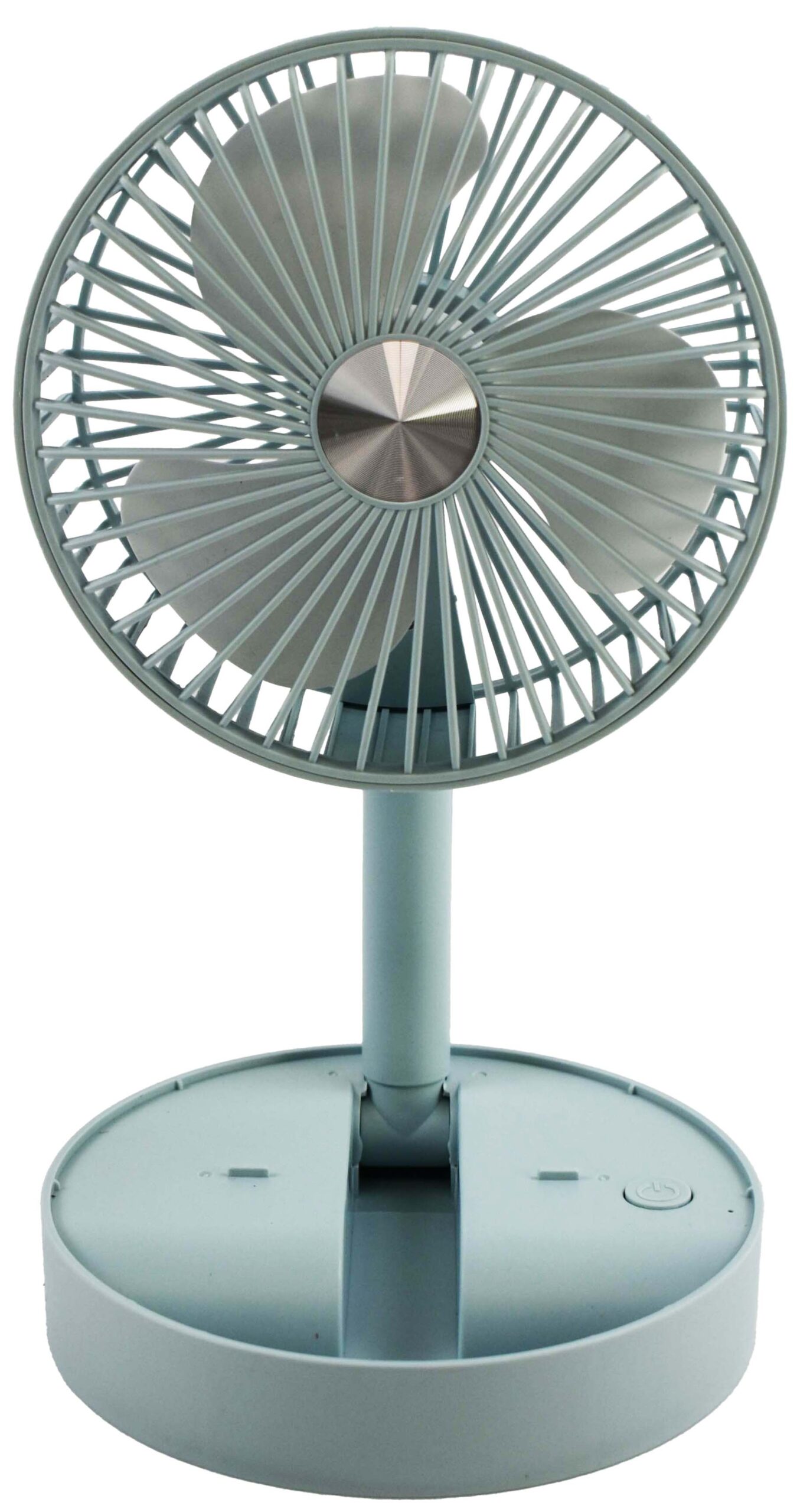 MINI VENTILADOR DE MESA RECARREGÁVEL E PORTÁTIL COM CABO USB (INCLUSO) 3 VELOCIDADES