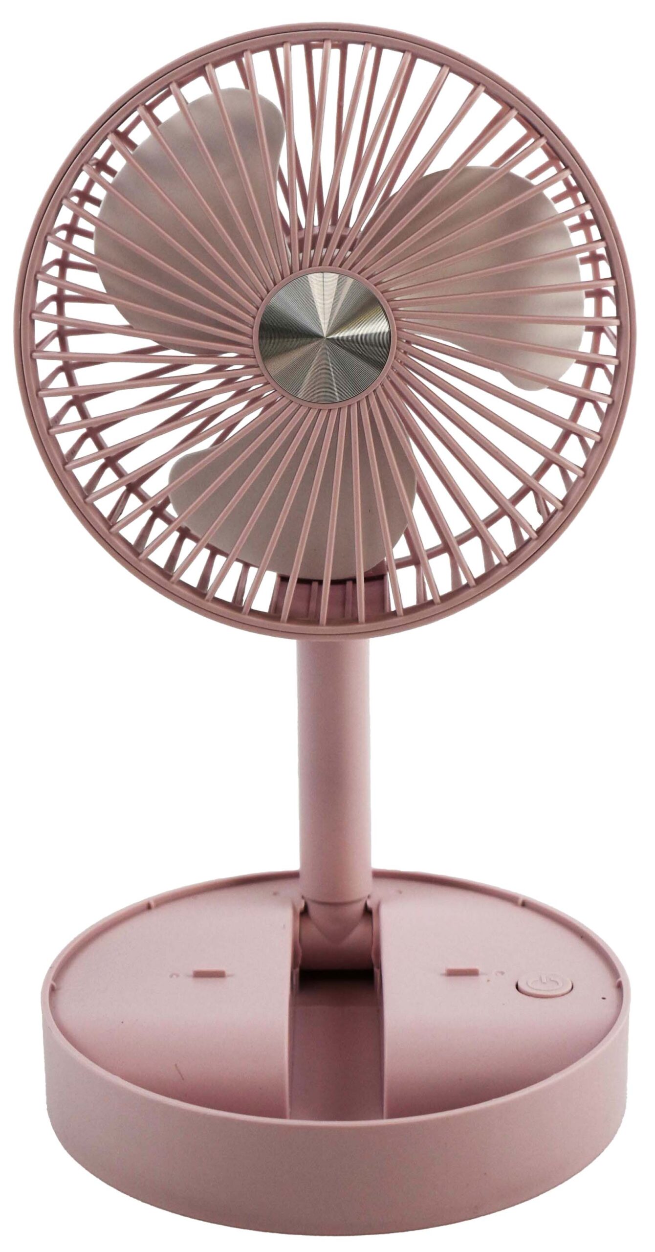 MINI VENTILADOR DE MESA RECARREGÁVEL E PORTÁTIL COM CABO USB (INCLUSO) 3 VELOCIDADES