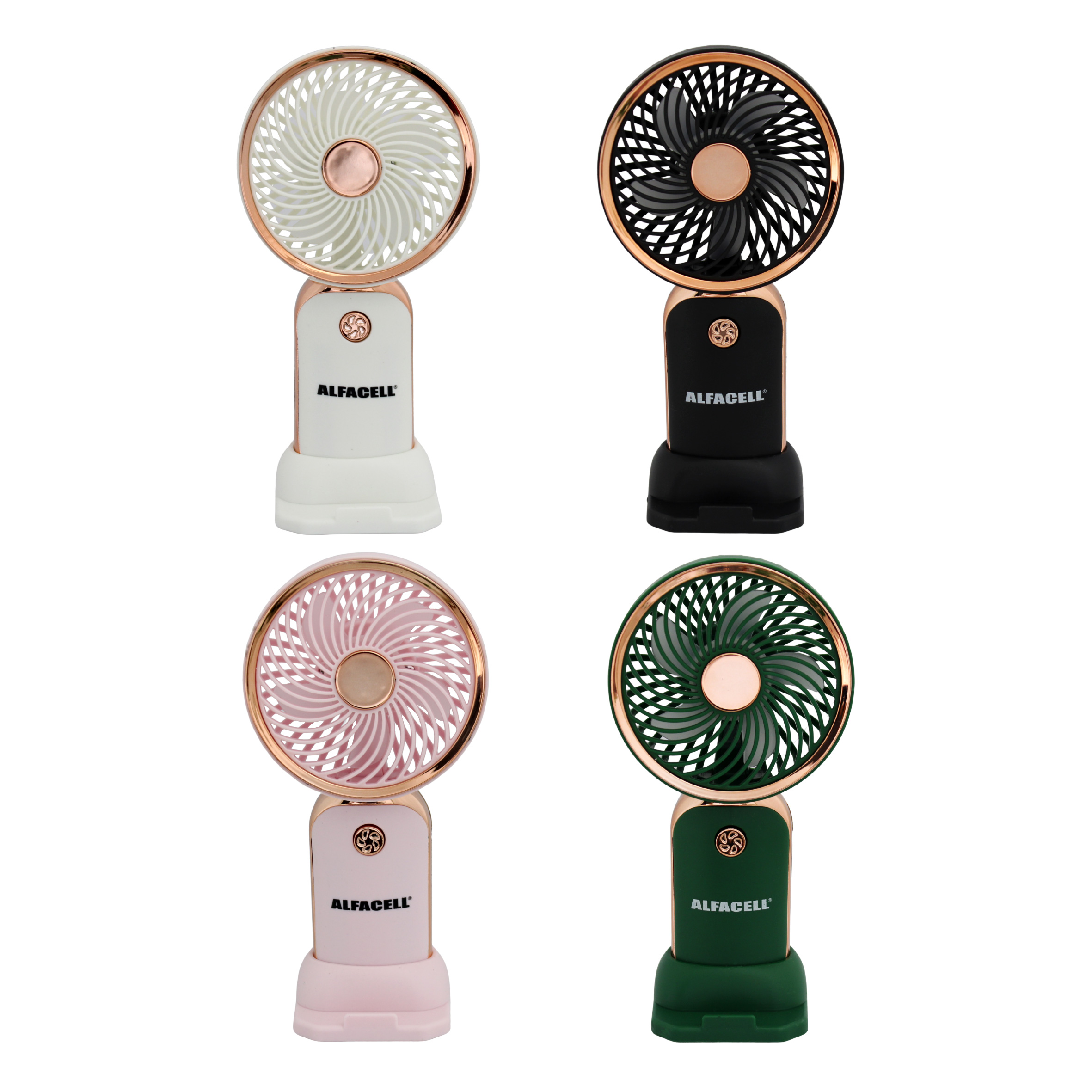 MINI VENTILADOR DE MESA RECARREGÁVEL E PORTÁTIL COM CABO USB (INCLUSO) 1 VELOCIDADE