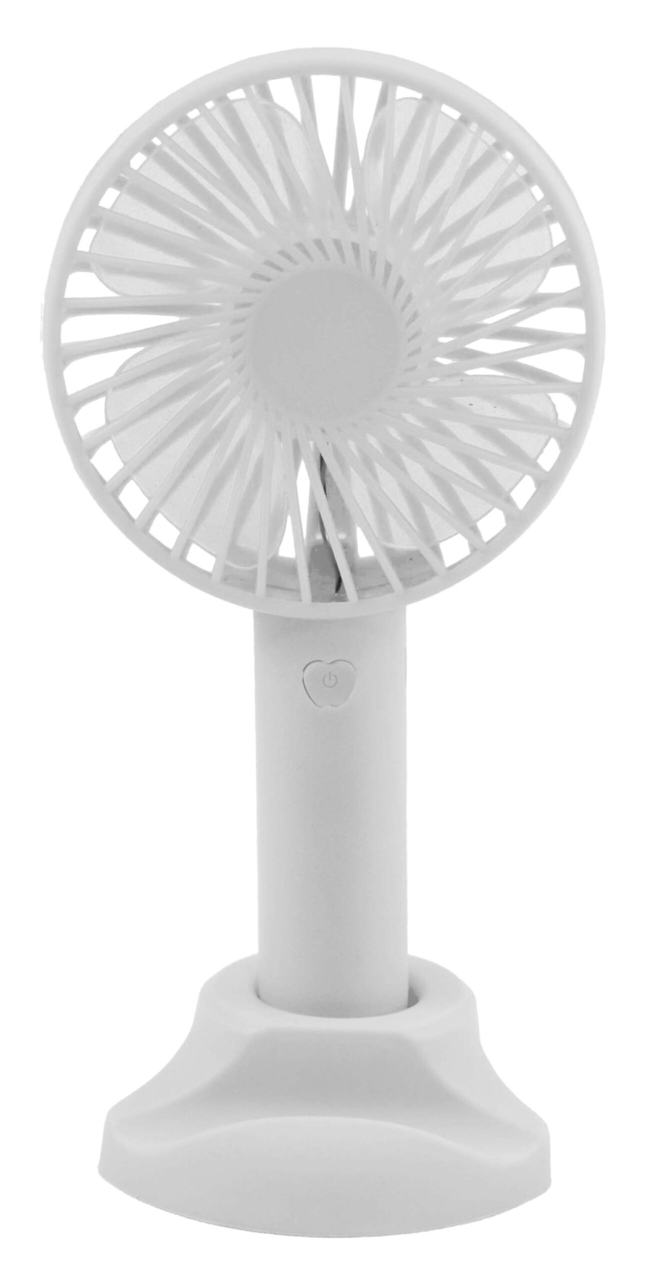 MINI VENTILADOR DE MESA RECARREGÁVEL E PORTÁTIL COM CABO USB (INCLUSO) 3 VELOCIDADES