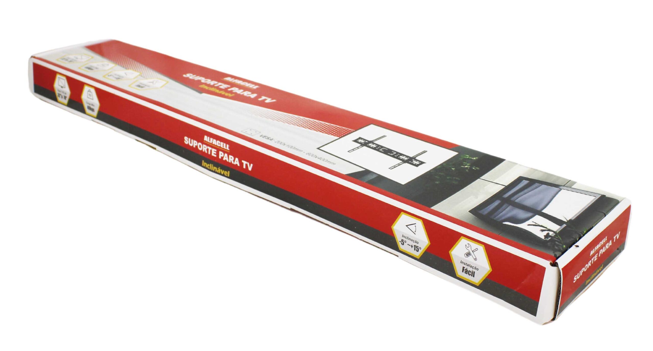 SUPORTE INCLINÁVEL PARA TV (PARA TVS DE 32″ A 70″)