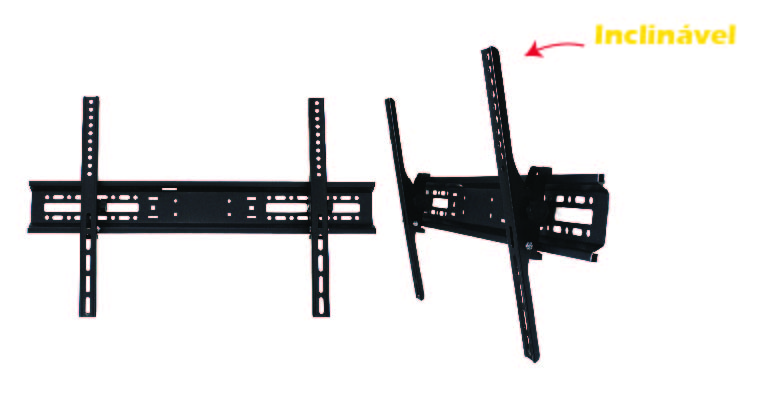 SUPORTE INCLINÁVEL PARA TV (PARA TVS DE 32″ A 70″)