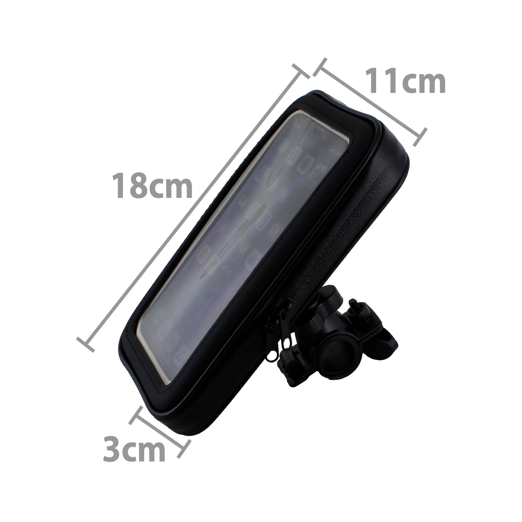 SUPORTE DE CELULAR IMPERMEÁVEL PARA MOTO/BICICLETA