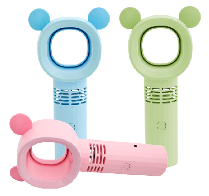 MINI VENTILADOR RECARREGÁVEL COM CABO USB