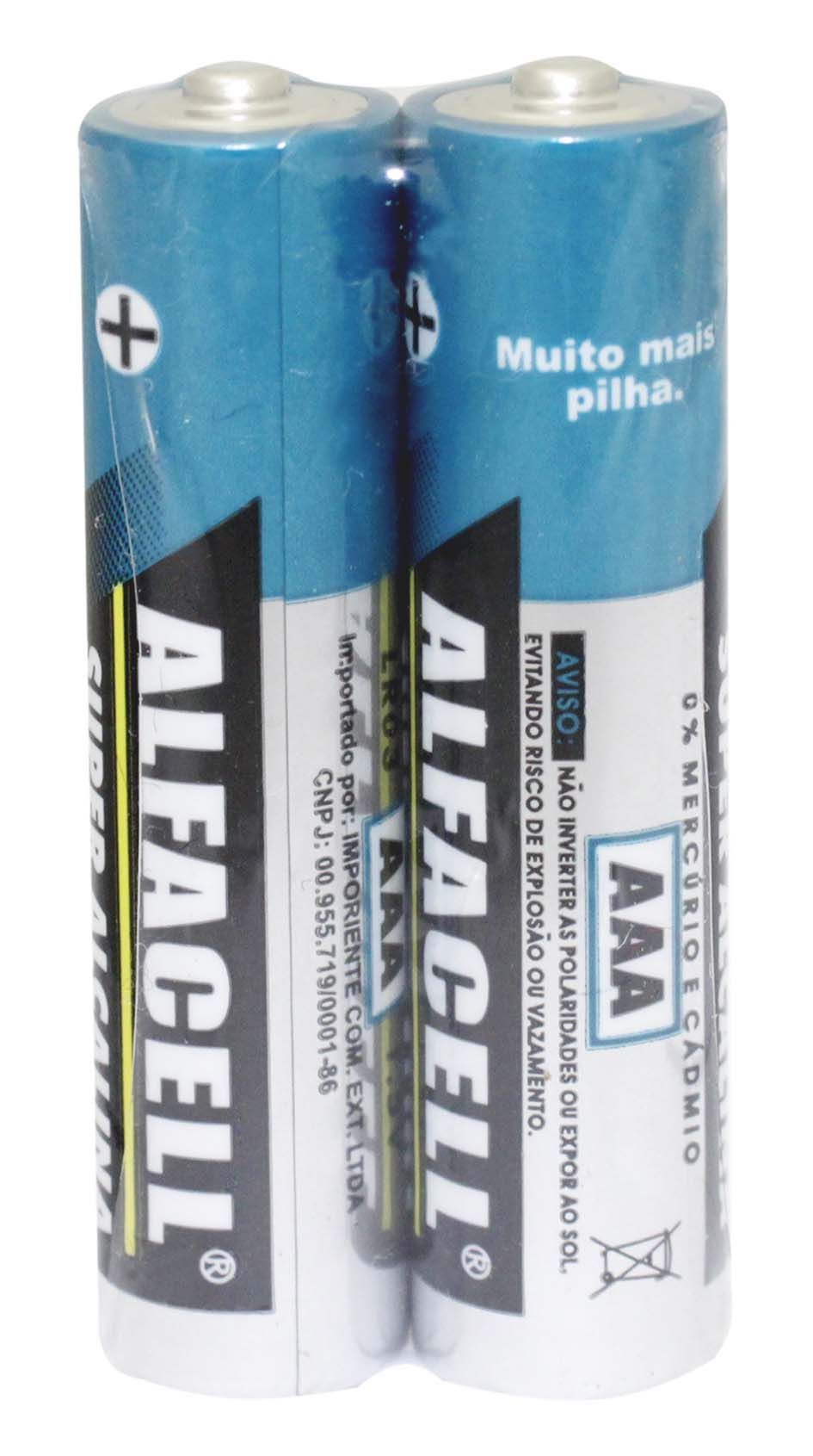 PILHA ALCALINA AAA (PALITO) 1.5V