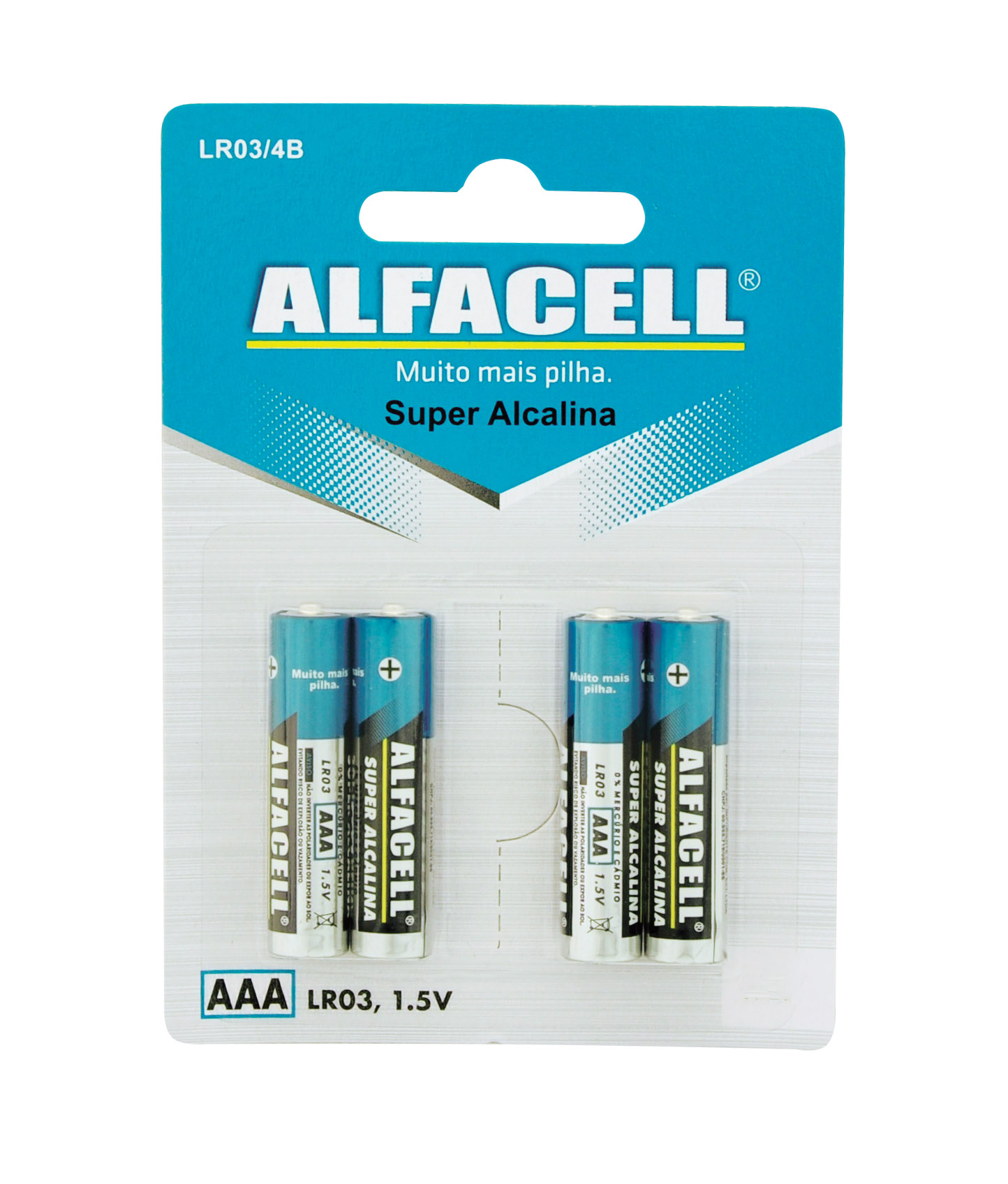 PILHA ALCALINA AAA (PALITO) 1.5V