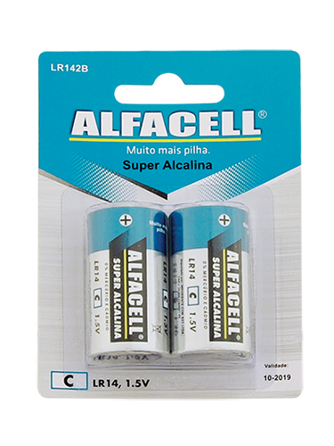 PILHA ALCALINA C (MÉDIA) 1.5V