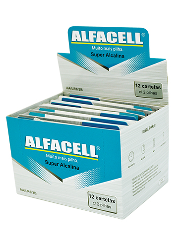 PILHA ALCALINA AA (PQ) 1.5V