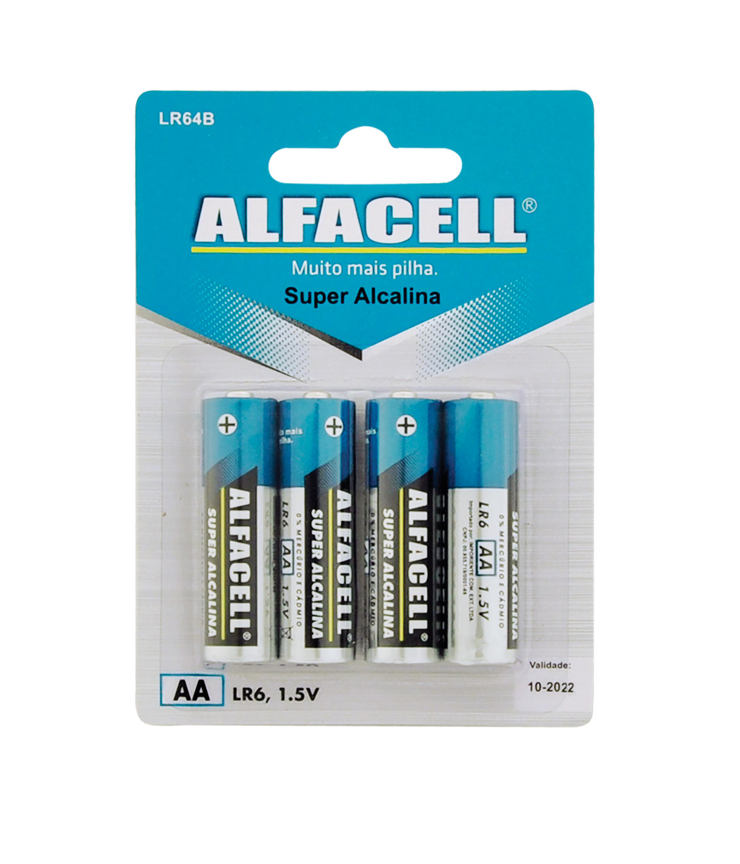 PILHA ALCALINA AA (PQ) 1.5V